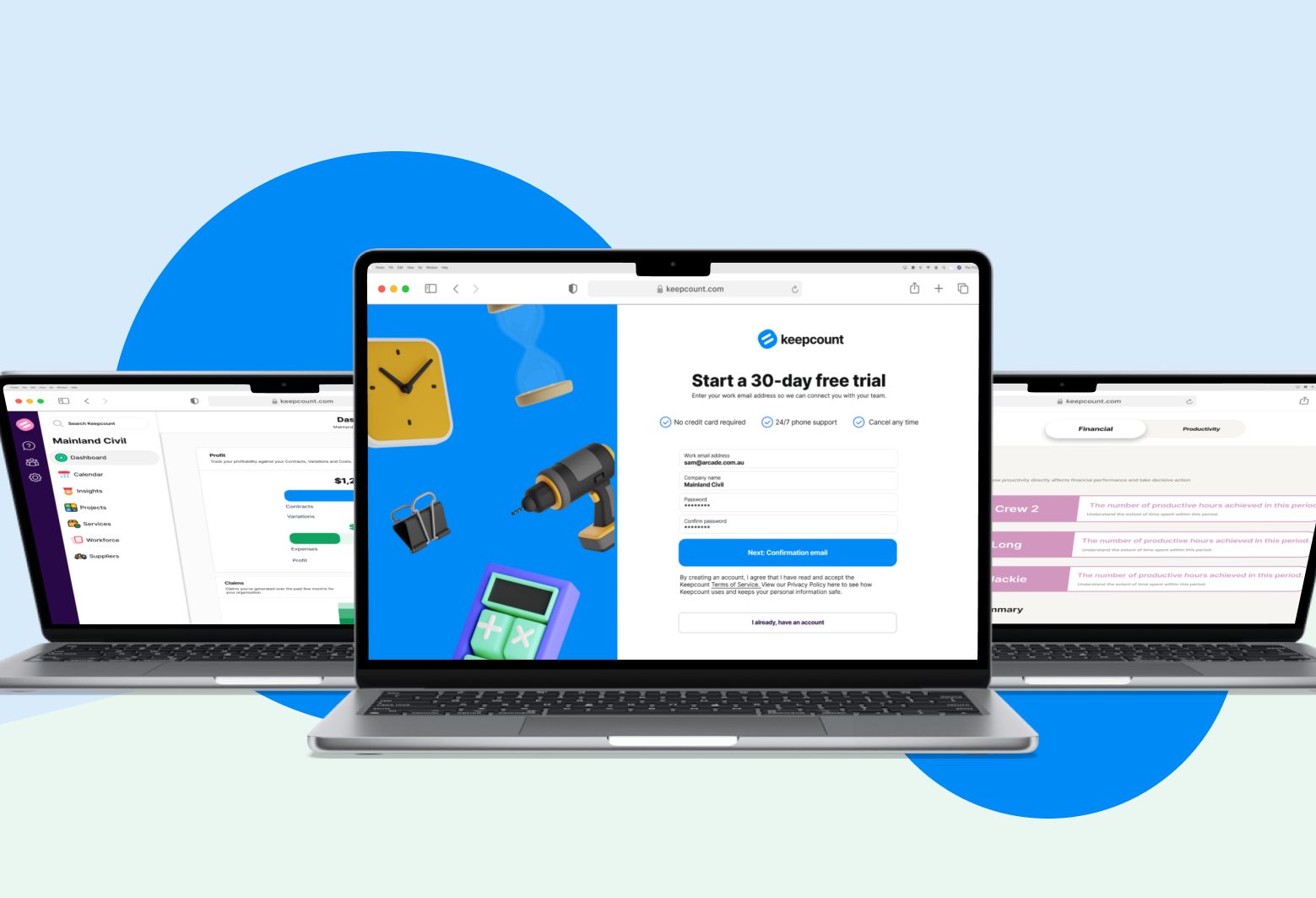 Keep track of every project dollar