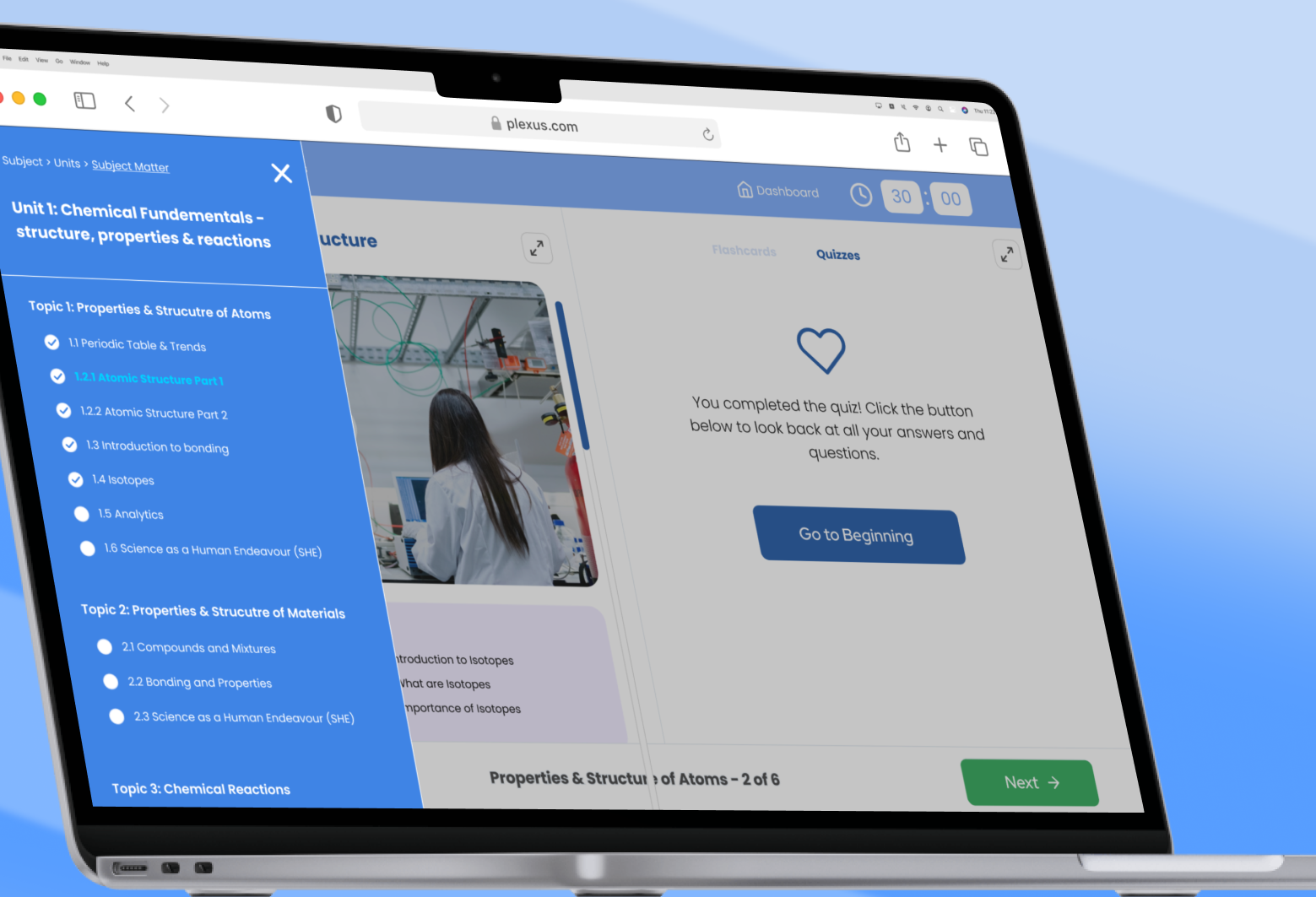 Not your average high school course. Not by miles.